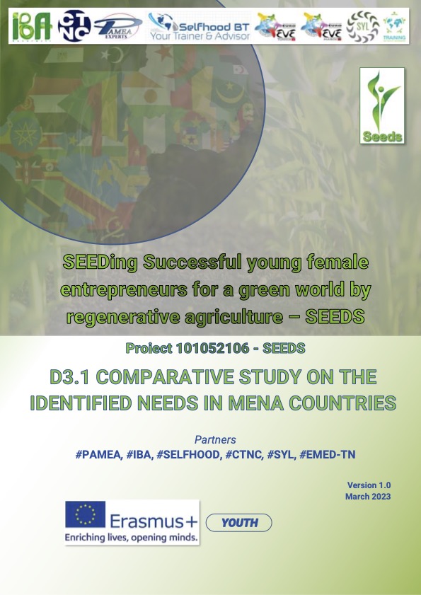 D3.1 COMPARATIVE STUDY ON THE IDENTIFIED NEEDS IN MENA COUNTRIES